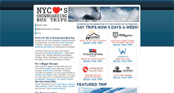 Desktop Screenshot of newyorksnowtrips.com